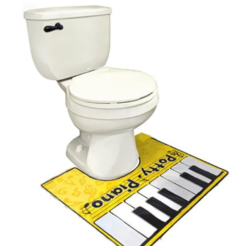 BigMouth Potty Piano Vinyl Mat Keyboard For Toilets