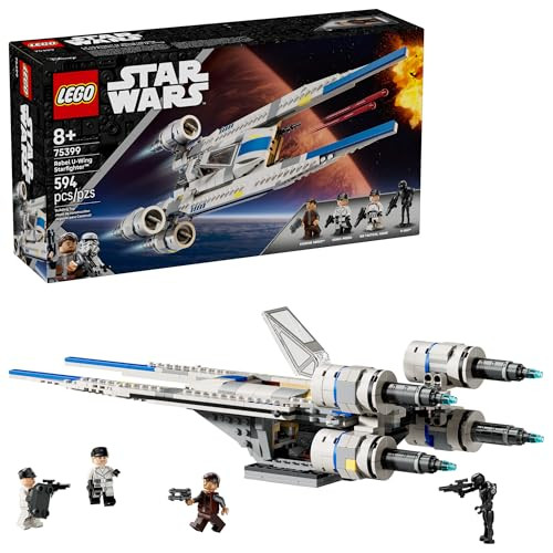 LEGO Star Wars Rebel U-Wing Starfighter Building Set, 594 Pcs.