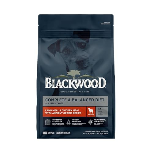 Blackwood Lamb Meal & Chicken Meal Complete & Balanced Dry Dog Food, 10 Lbs.
