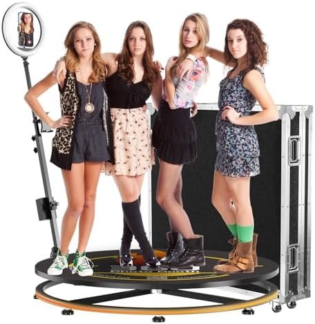 360 Photo Booth Machine with Flight Case