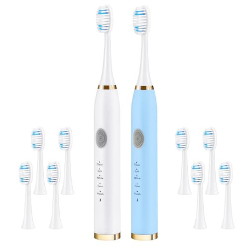 Rechargeable Sonic Toothbrush Bundle