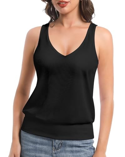Women Banded Bottom Tank Top