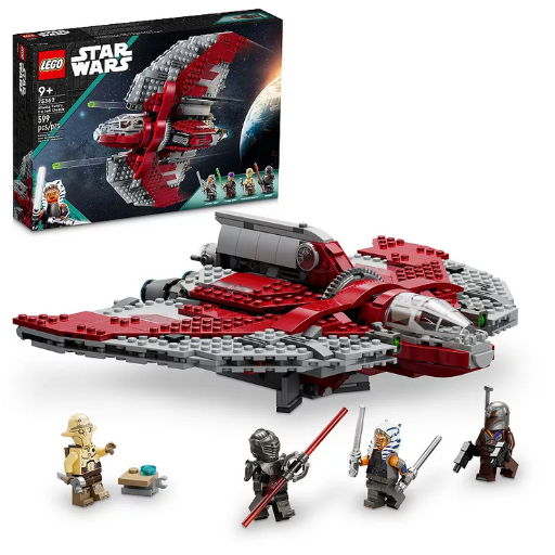 LEGO Star Wars Ahsoka Tano's T-6 Jedi Shuttle Building Toy Set with Minnie Mouse Figure Set and Kohl's Cash