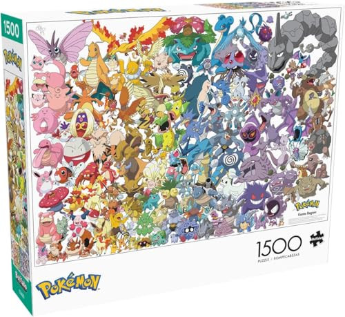 Pokemon Kanto 151 Jigsaw Puzzle