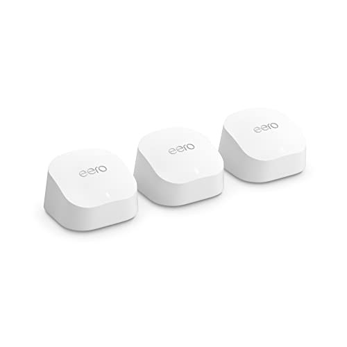 3-Pack Amazon Eero 6+ Mesh Wi-Fi 6 Routers