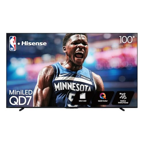 Hisense 100" QD7 Series Mini-LED 4K UHD Smart Fire TV