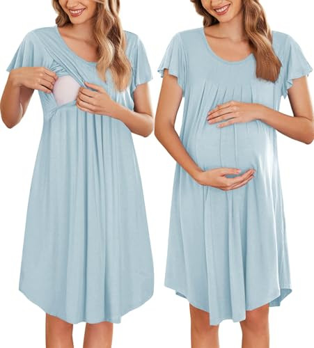 Ekouaer Nursing Nightgown