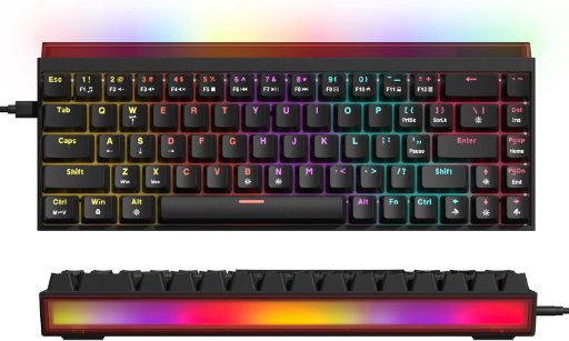Womier 60% Gaming Keyboard with Light Box