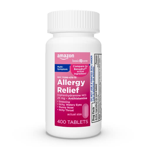 Amazon Basic Care Complete Allergy Relief 400-Count Tablets