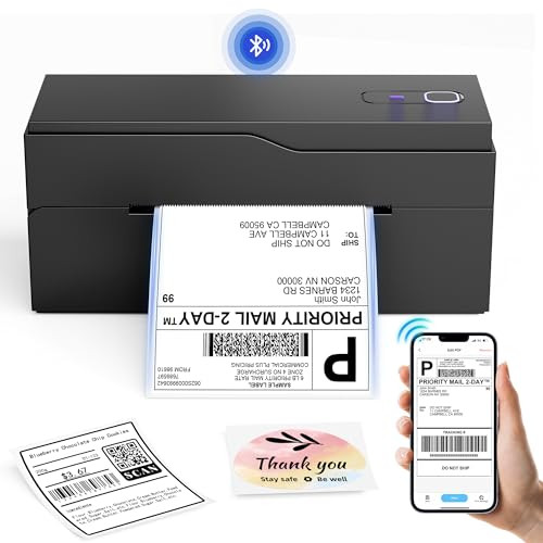 PL70 Bluetooth Thermal Shipping Label Printer