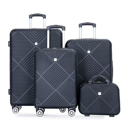 Tripcomp Hardside Luggage Sets 4 Piece