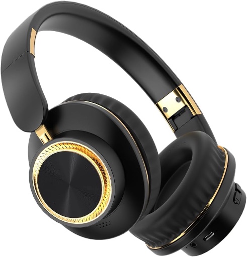 Foldable Wireless Bluetooth Over-Ear Headphones
