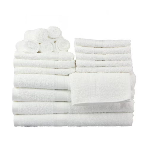 Mainstays 18-Piece Cotton Bath Towel Set