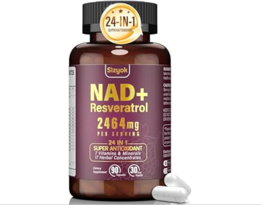 NAD+ Resveratrol Supplement 24 in 1 