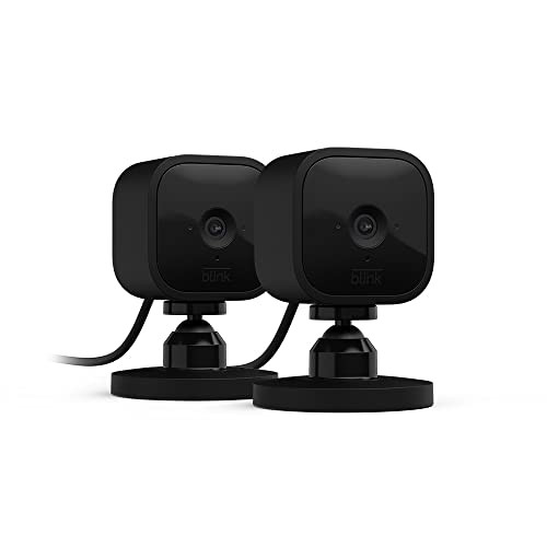 Prime Members: Blink Mini Compact Indoor Security Camera (2-Pack)
