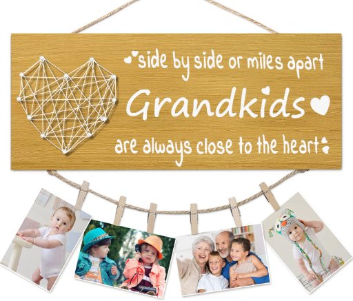 Grandkids Picture Frame for Grandparents