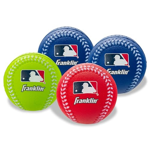 Franklin Sports Oversized Foam Baseballs 4-Pack