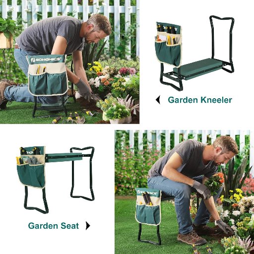 SONGMICS Garden Kneeler and Seat