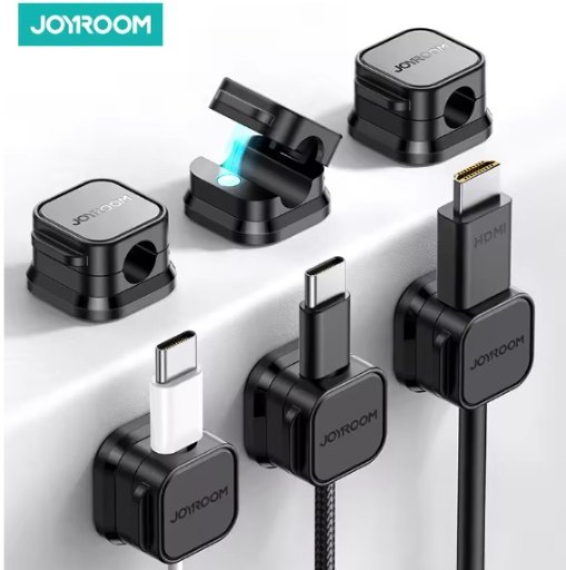 Joyroom Magnetic Cable Clips Cable Smooth Adjustable Cord Holder