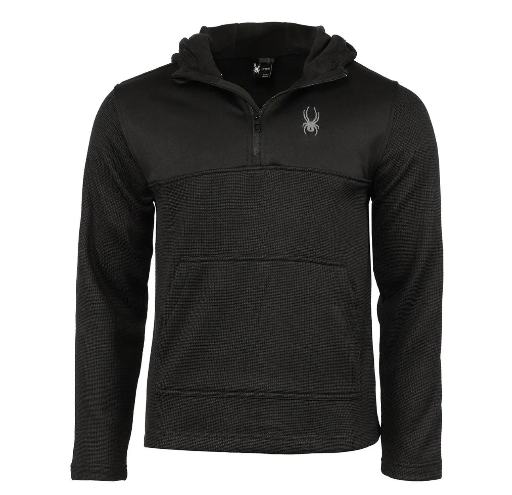 Spyder Men's Ray Half Zip Pullover Hoodie