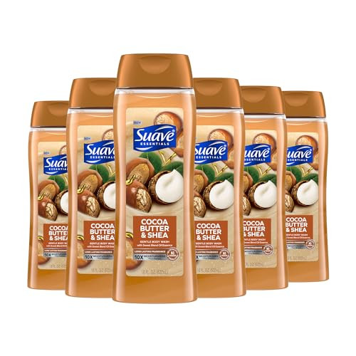 Suave Moisturizing Body Wash 6-Pack