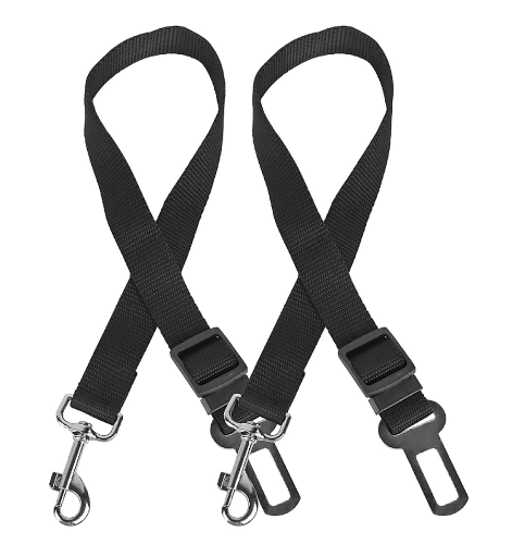Adjustable Pet Dog Seat Belt Leash (2-Pack)