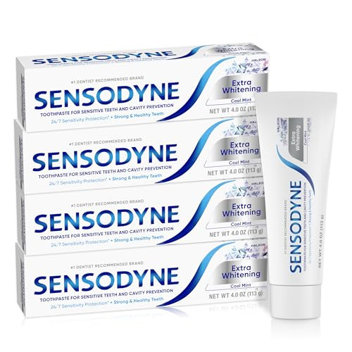 Sensodyne Extra Whitening Toothpaste - 4-Pack
