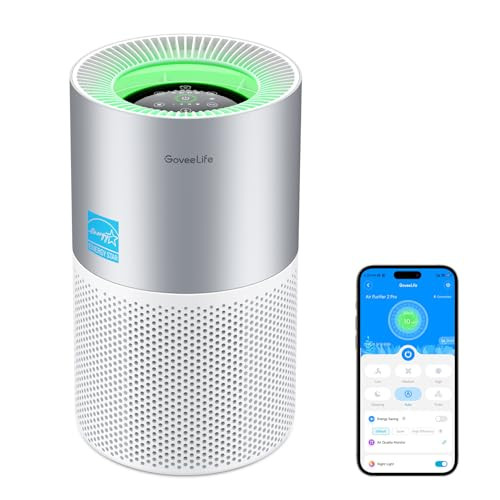 GoveeLife Smart Air Purifier with Air Quality Monitor