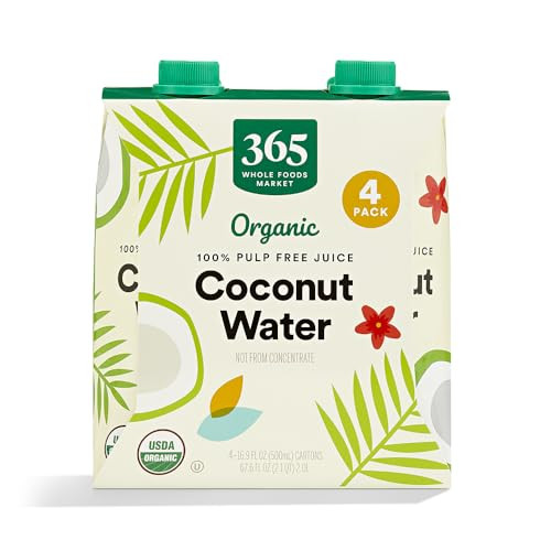 365 by Whole Foods Market Organic Coconut Water 4-Pack