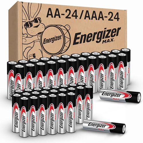 Energizer AA and AAA Batteries, 48 Count, Combo Pack