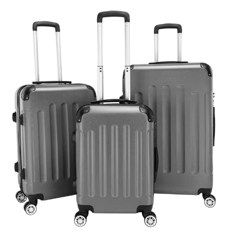 Rolling Luggage 3 Piece Set 