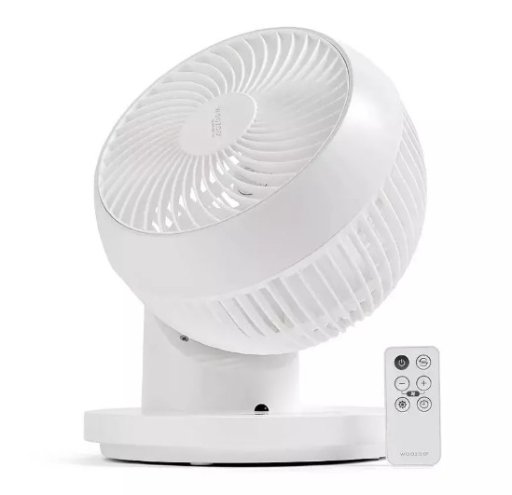 Woozoo IRIS Large Bottom Circulator Oscillating Fan