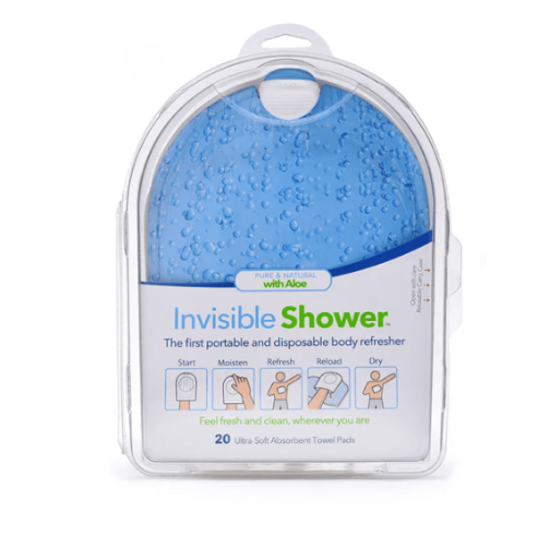 Invisible Shower Pads with Aloe (20-Pads)