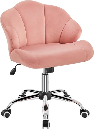 Yaheetech Velvet Desk Chair