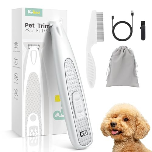 Dog Paw Trimmer with LED Light