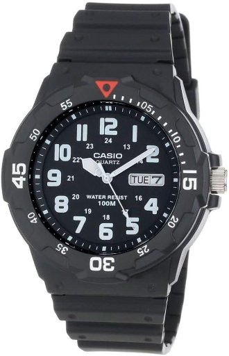 Casio Men's Black Resin Dive Watch