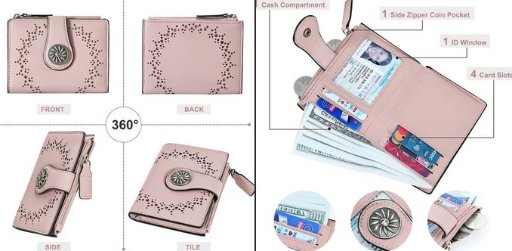 Small RFID Blocking Wallet for Women (Many Colors)