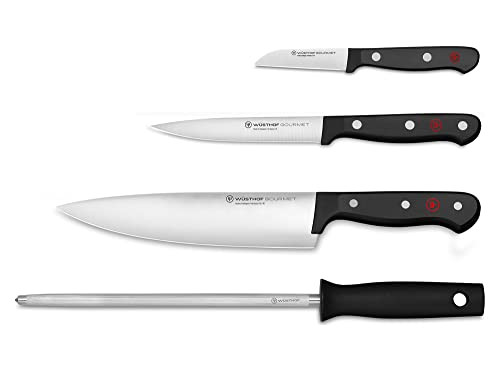 4-Piece Wüsthof Gourmet Chef's Knife Set