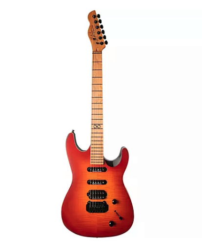 Chapman ML1 Pro Hybrid Electric Guitar in Phoenix Red Gloss