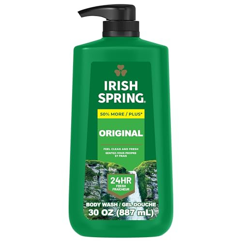 Irish Spring Men's Body Wash Pump Bottle