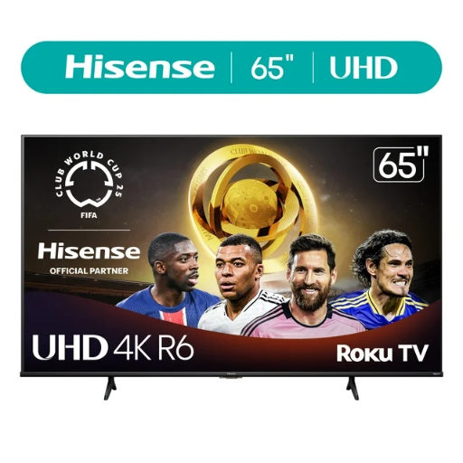Hisense 65-inch 4K UHD Roku Smart TV