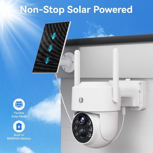 Solar Security Camera Wireless Outdoor