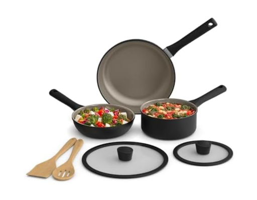 Bella Ceramic Nonstick Cookware Set