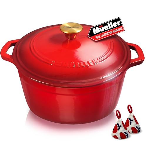 DuraCast 6.7-Quart Enameled Cast Iron Dutch Oven