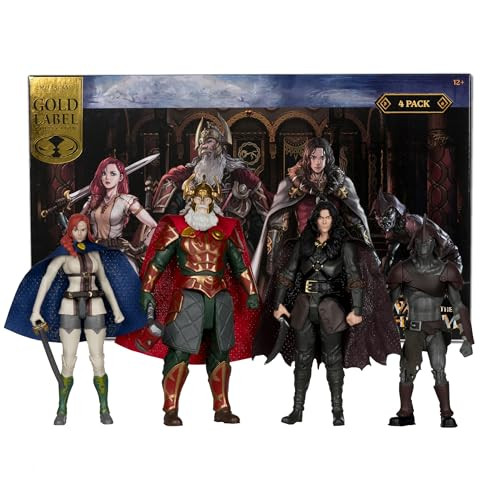 McFarlane Toys Lord of the Rings Rohirrim Action Figures 4-Pack