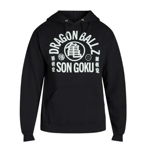 Dragon Ball Z Graphic Print Hoodie Sweatshirt