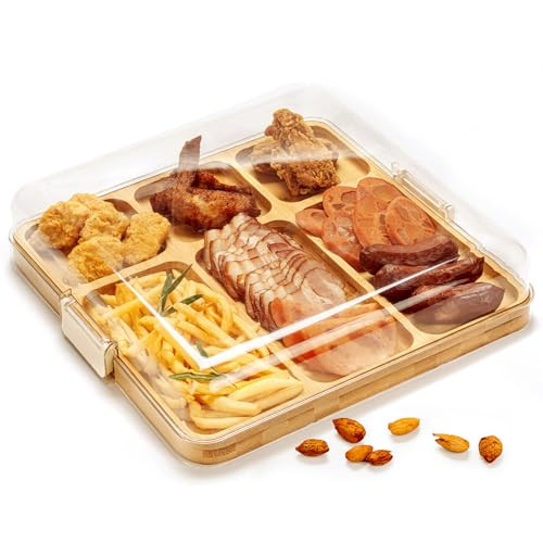 Bamboo Charcuterie Board with Lid