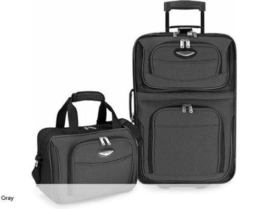 2-Piece Travel Select Amsterdam Expandable Rolling Upright Luggage
