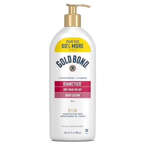 Gold Bond Diabetic Dry Skin Relief Body Lotion 21-Ounce Deal