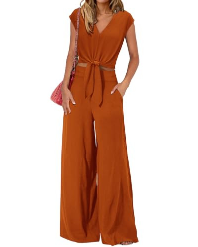 Sleeveless Palazzo Jumpsuit